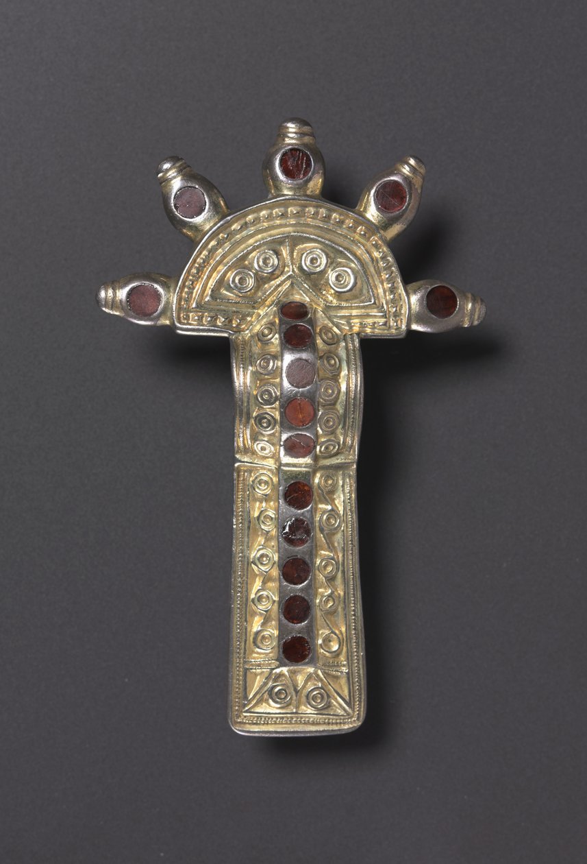 Bow Fibula, 500-tallet av Frankish School