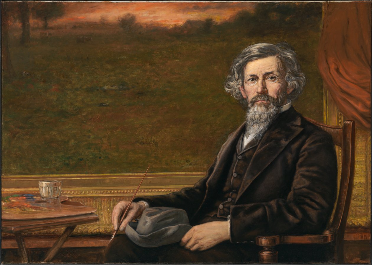 George Inness, ca. 1890-1928. av Franklin C. Courter