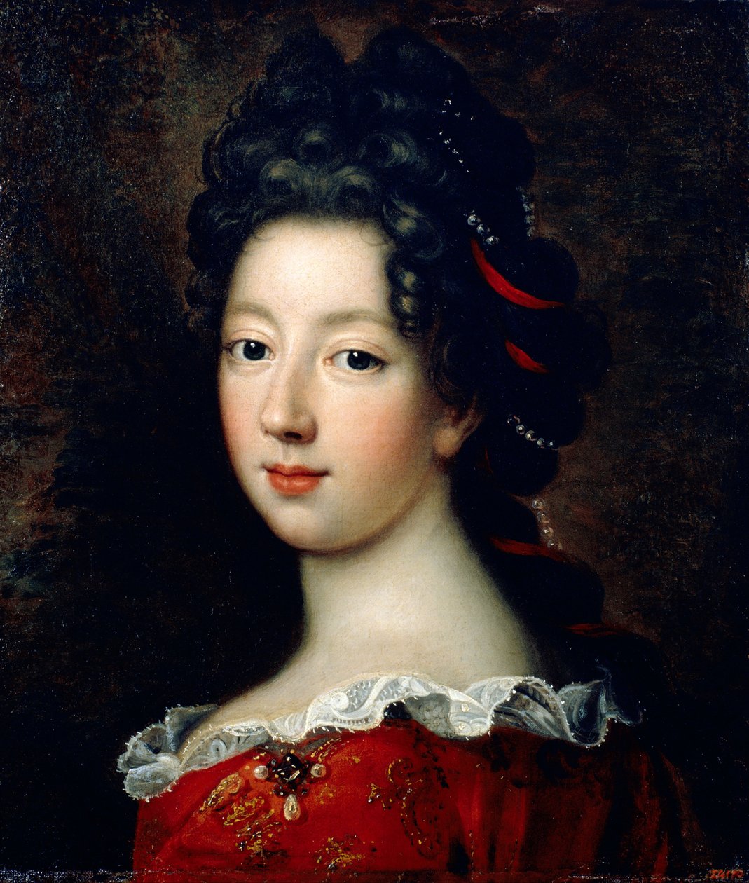 Louise Françoise de Bourbon, Mademoiselle de Nantes av Jean François de Troy