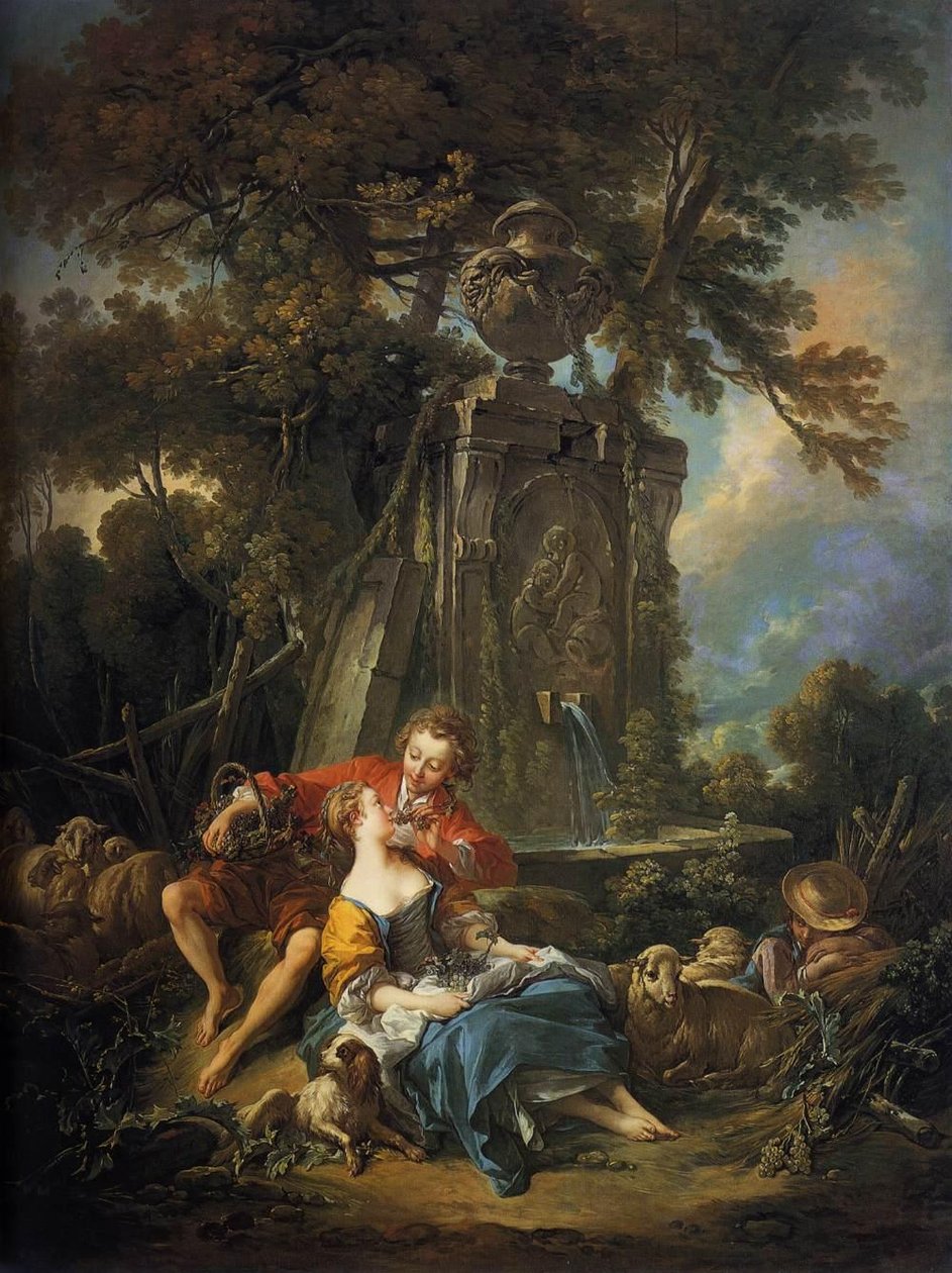 En høstpastoral av François Boucher