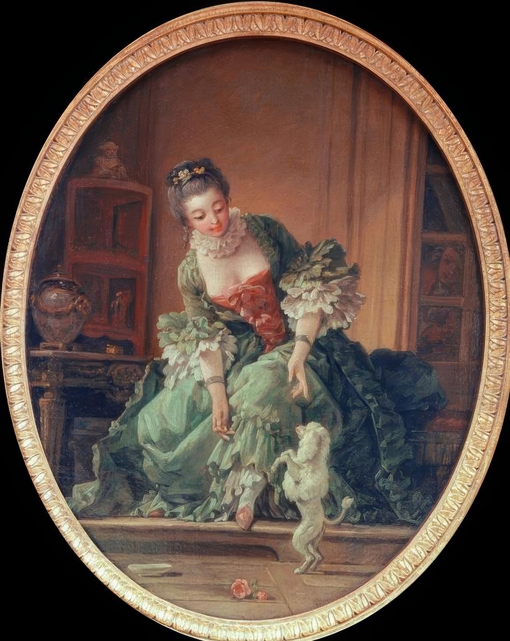 Den føyelige vovsen av François Boucher