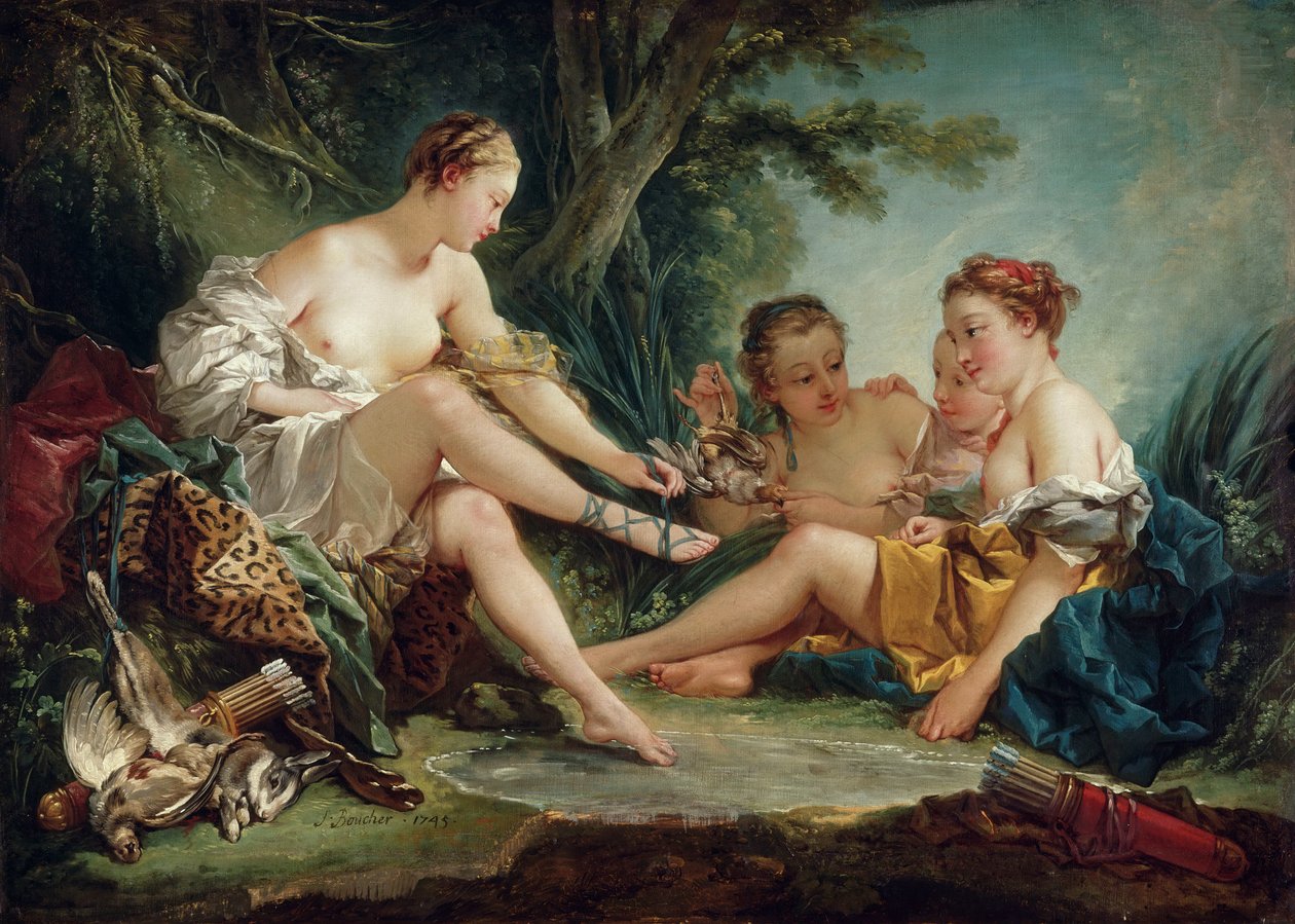 Diana etter jakten av François Boucher