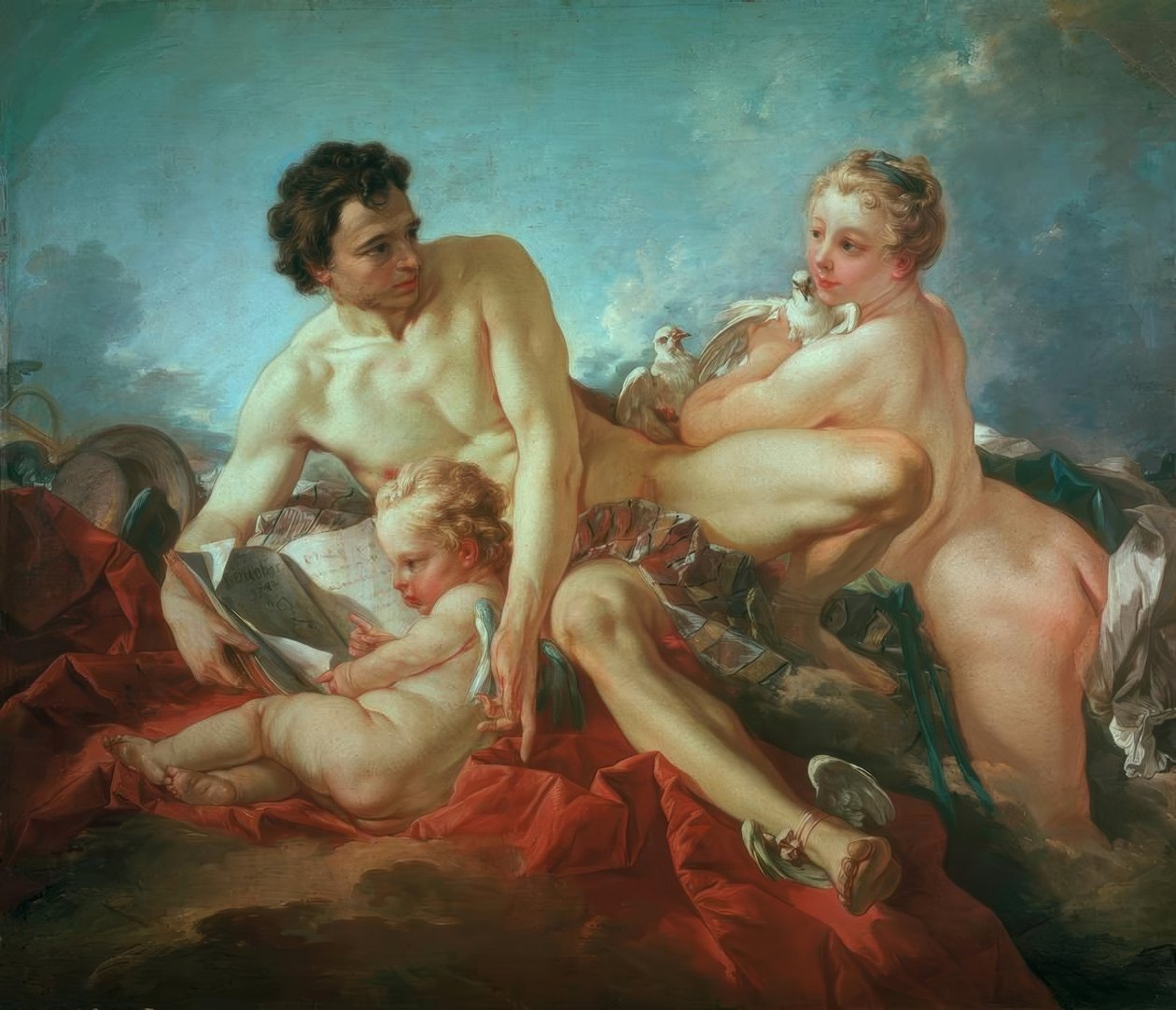 Utdannelsen til Amor av François Boucher