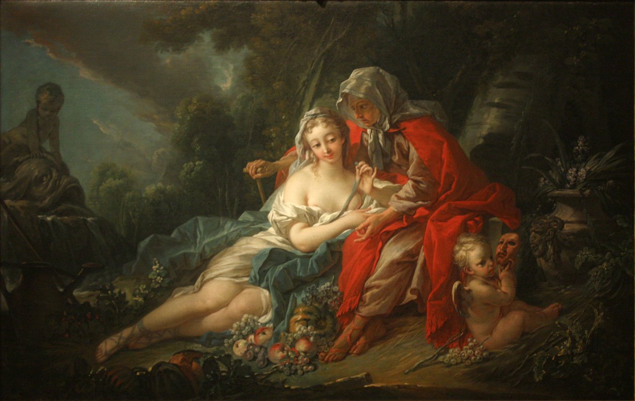 Earth- Vertumnus og Pomona av François Boucher