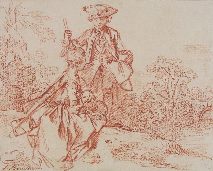 Galant fest av François Boucher