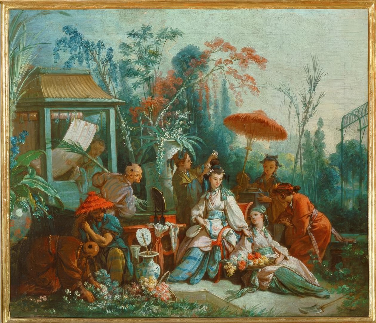 kinesisk hage av François Boucher