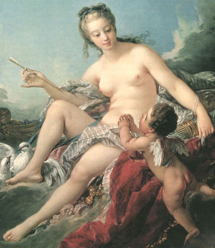 Avvæpnet kjærlighet av François Boucher