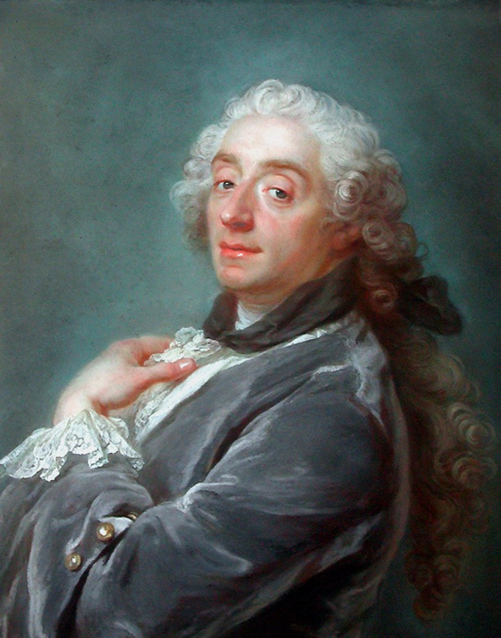 Portrett av François Boucher av François Boucher
