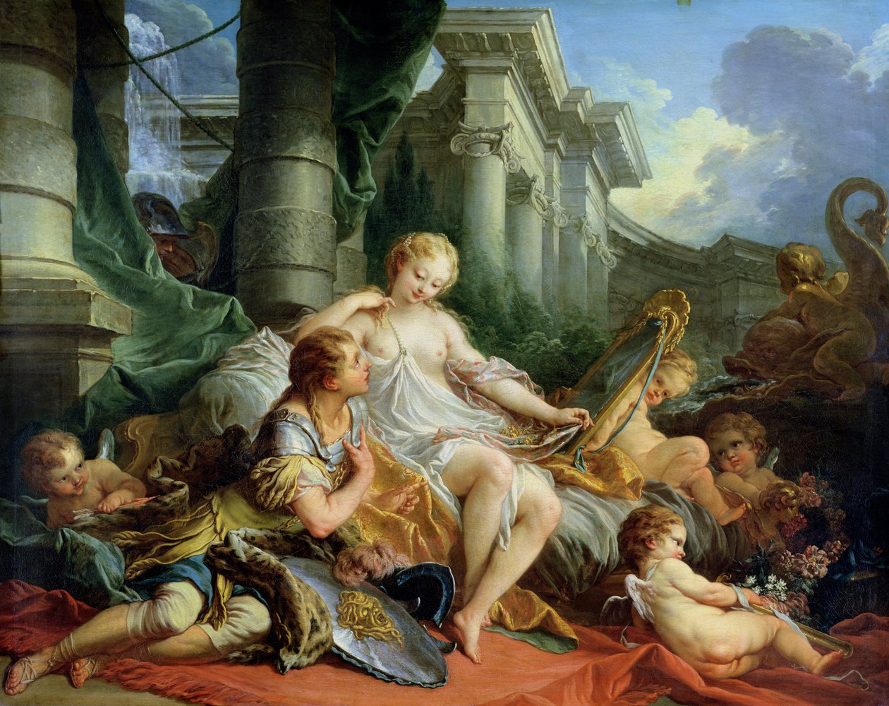 Rinaldo og Armida, 1733 av François Boucher