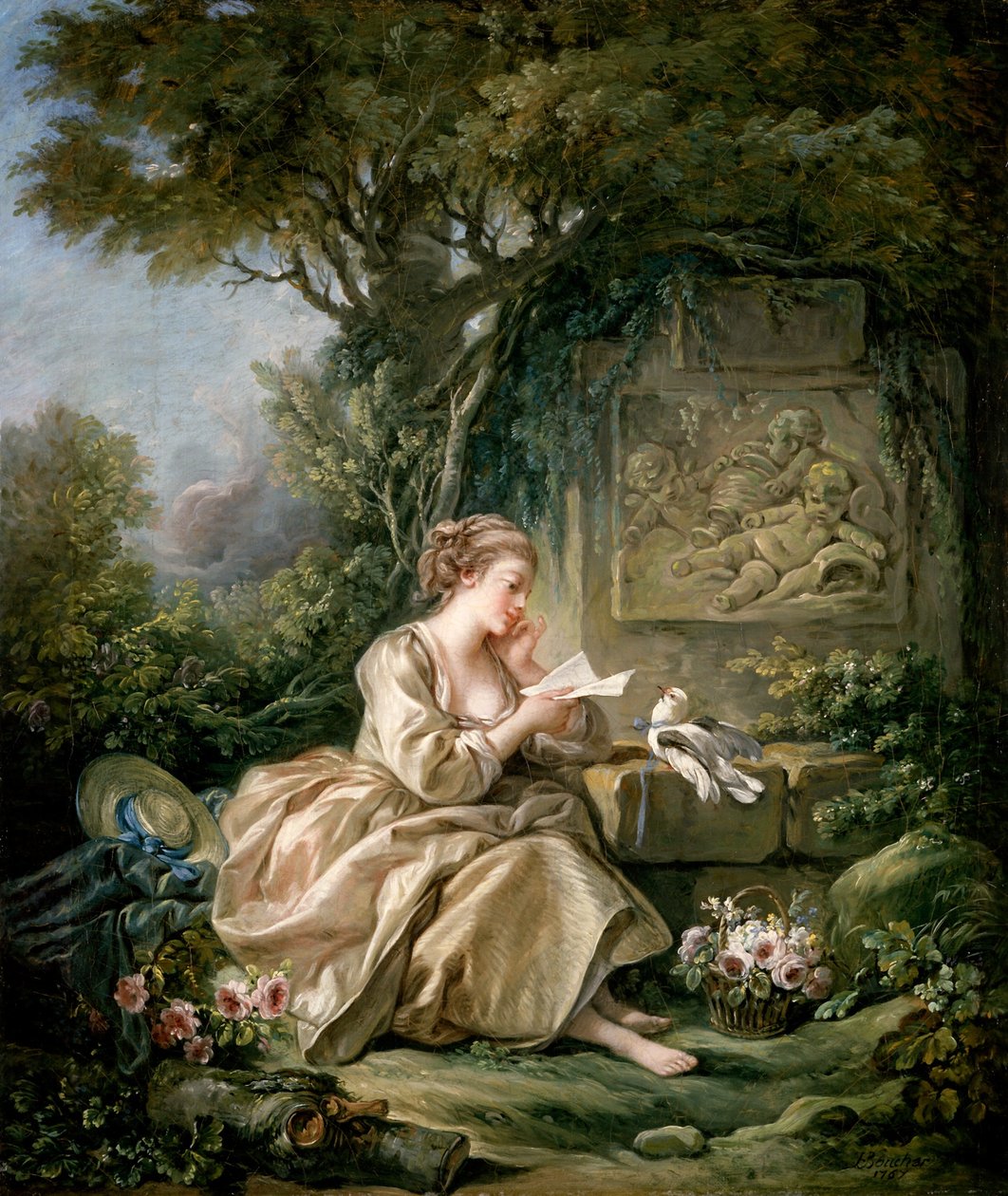 Den hemmelige meldingen av François Boucher