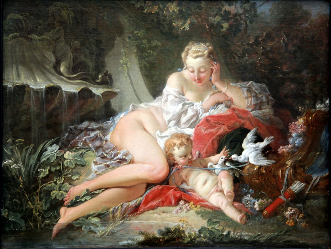 Venus og Amor av François Boucher