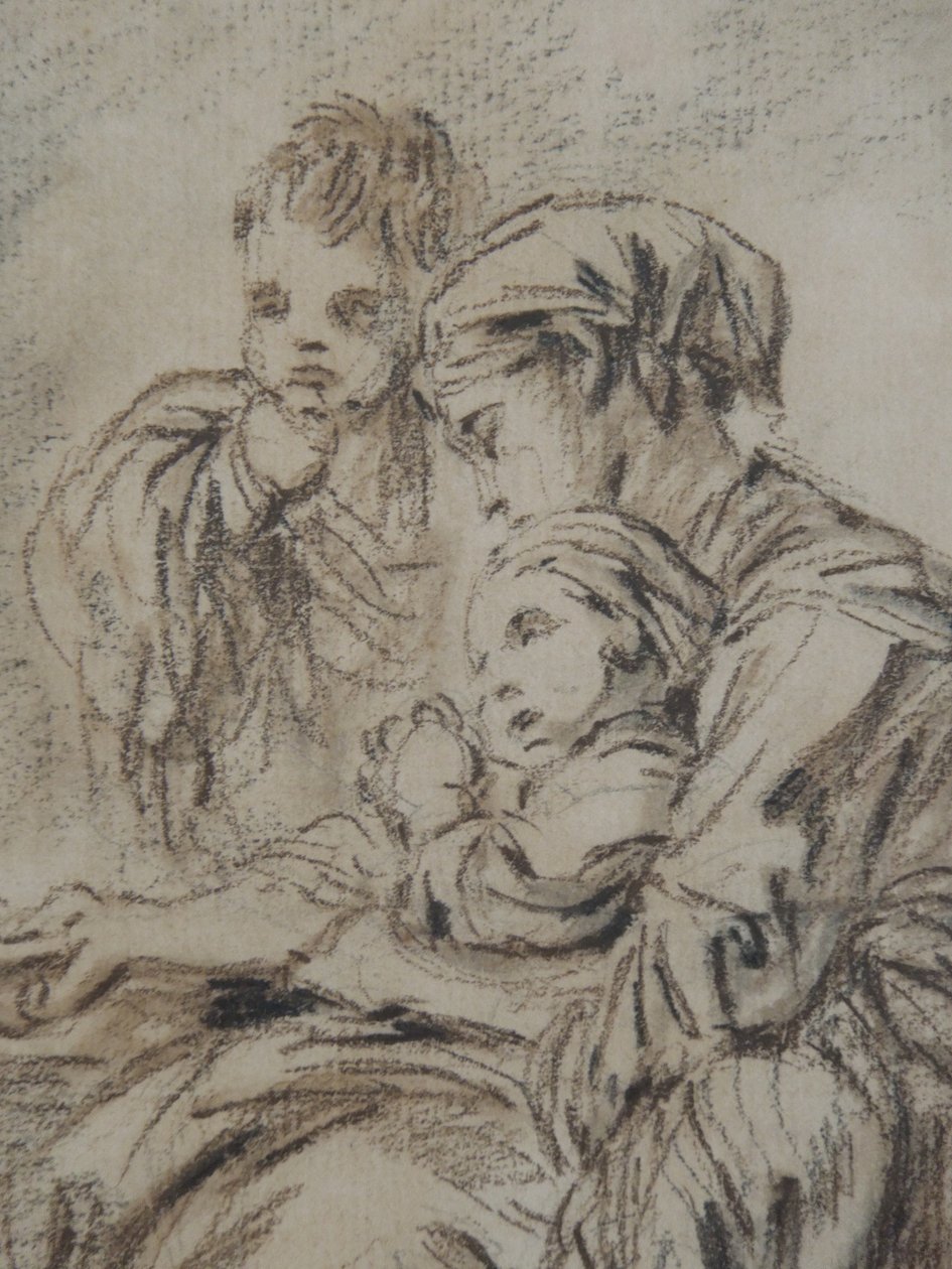 Ung mor av François Boucher