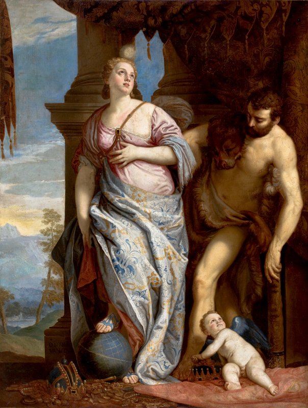 allegori om visdom og styrke av François Boucher