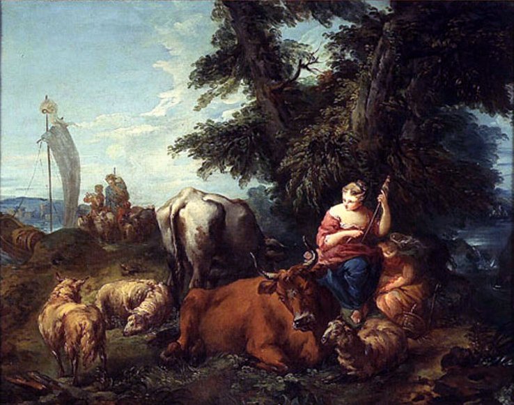 pastoral av François Boucher