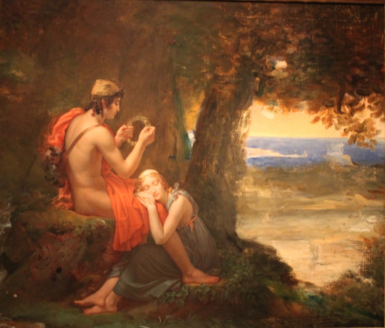 Daphnis og Chloe av Baron François Pascal Simon Gérard