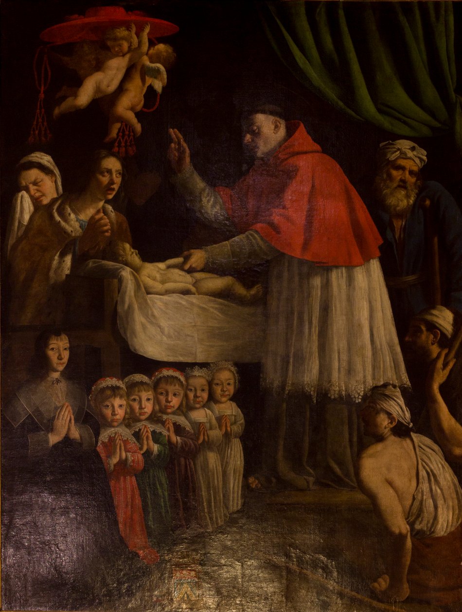 Miraklet til Saint Bonaventure av François Lombard