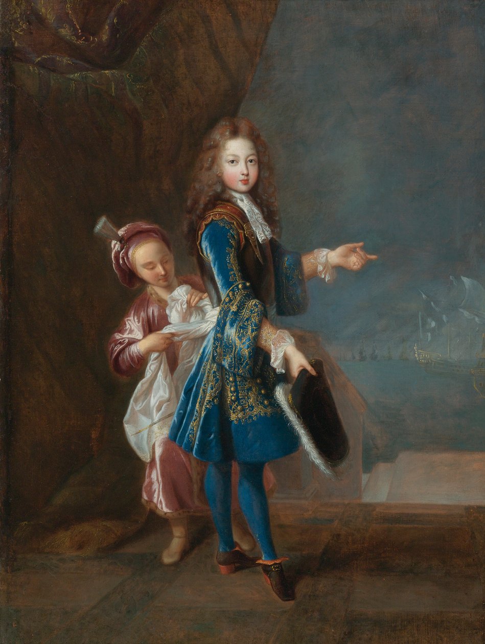 Portrett av Louis Alexandre de Bourbon (1678-1737) av Jean François de Troy