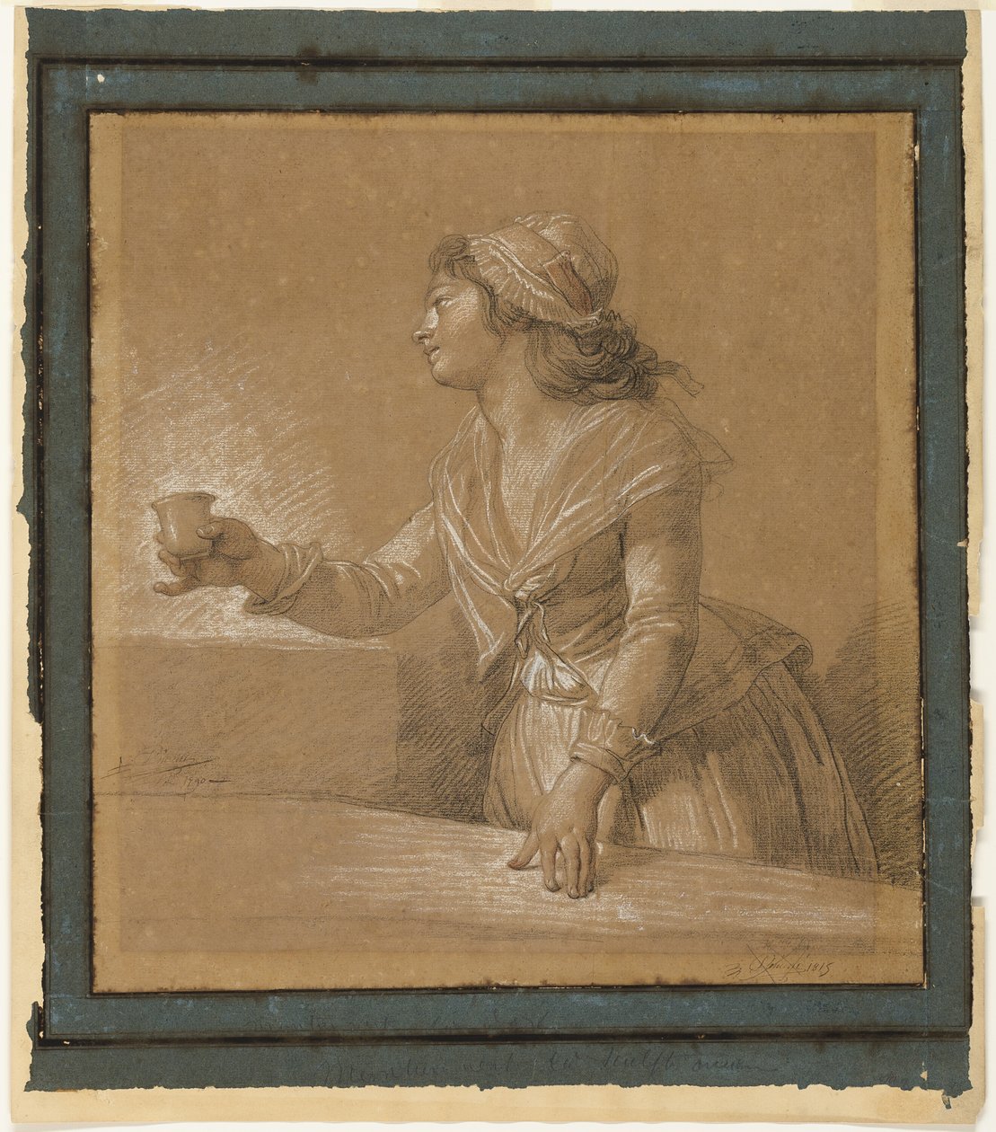 Portrett av Marie-Gabrielle Capet av François André Vincent