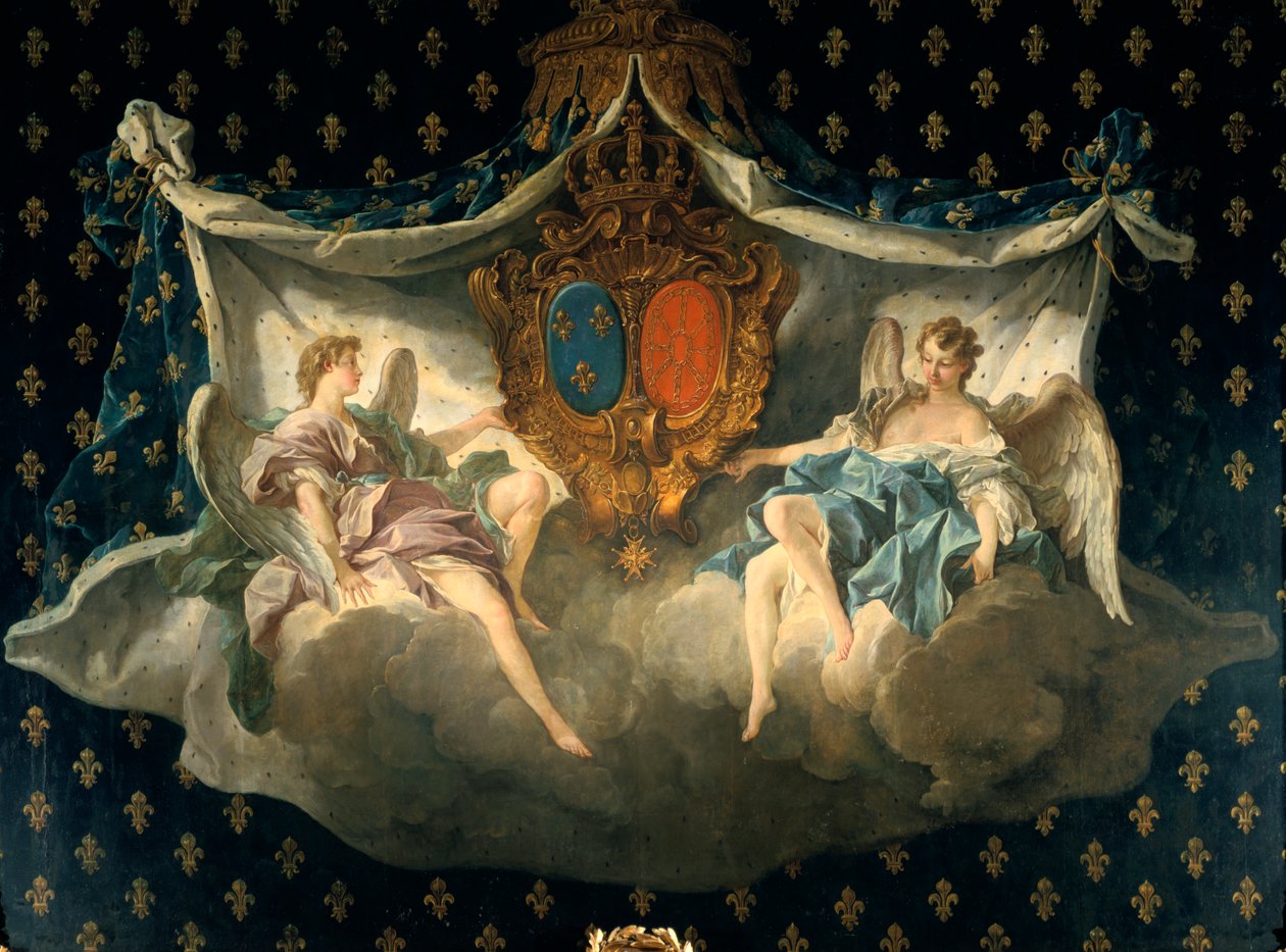 Allegori av Frankrike og Navarra, 1740 av François Boucher