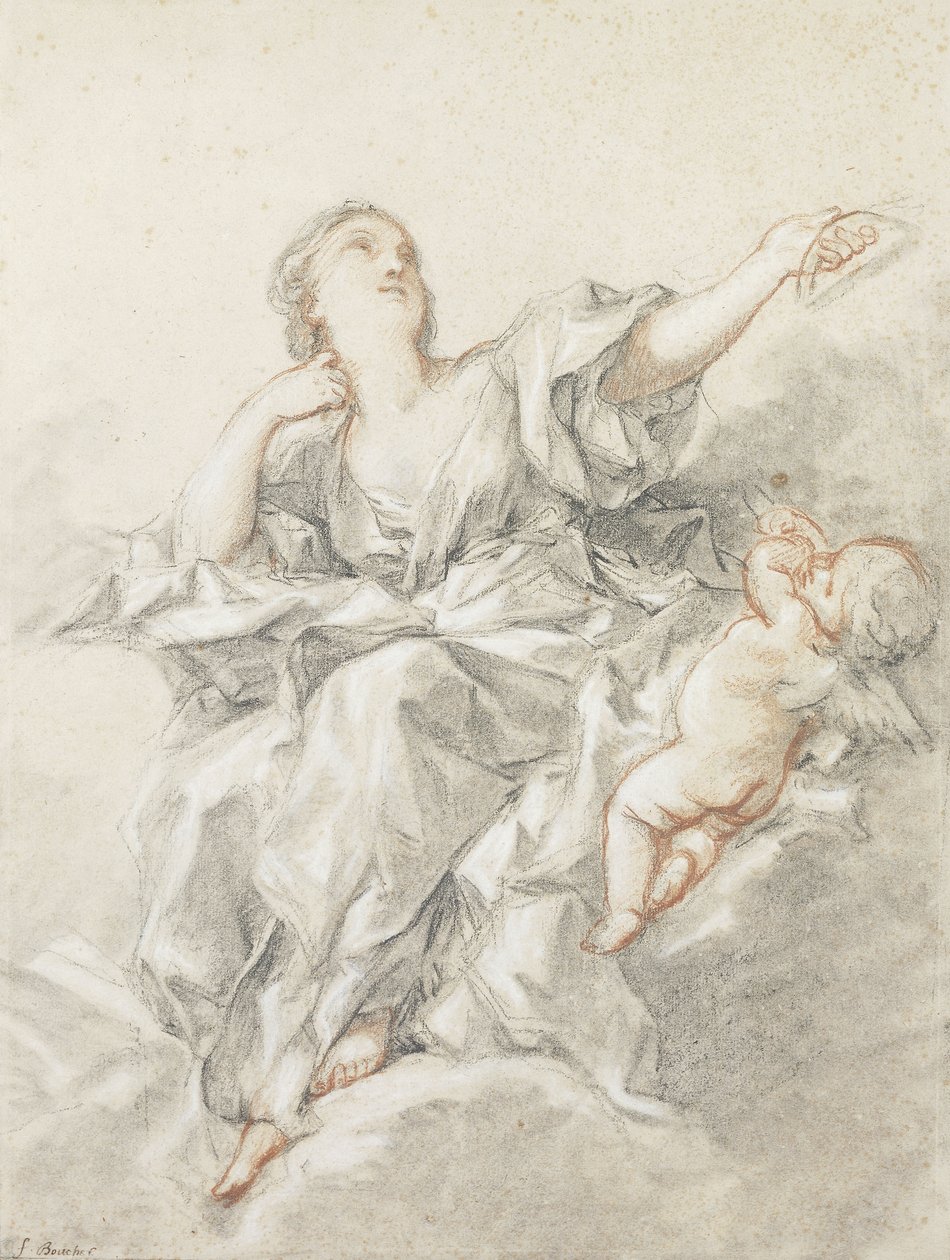 Astronomi; L"astronomi, av François Boucher
