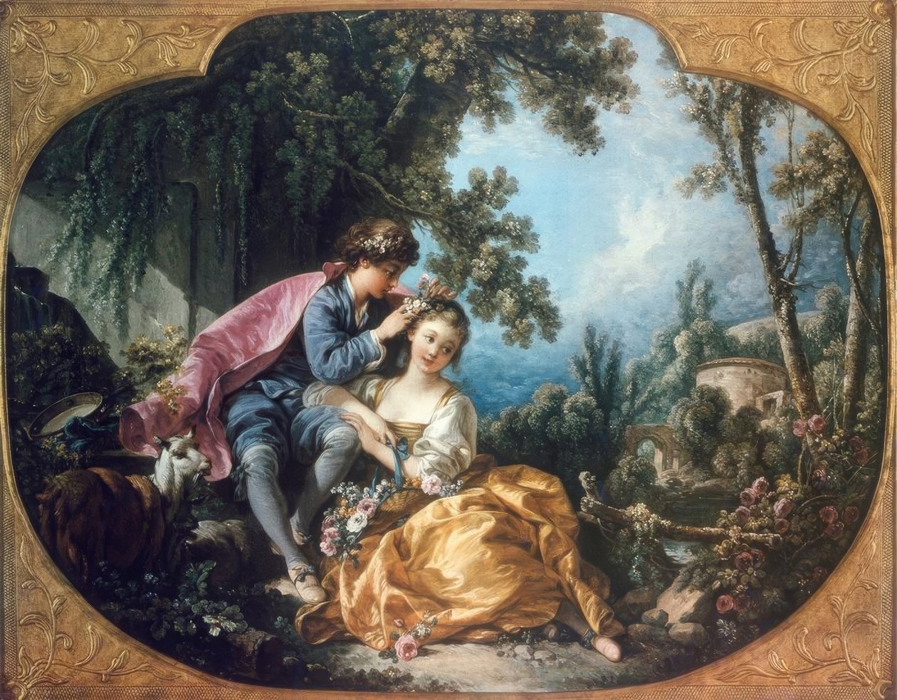 Våren av François Boucher