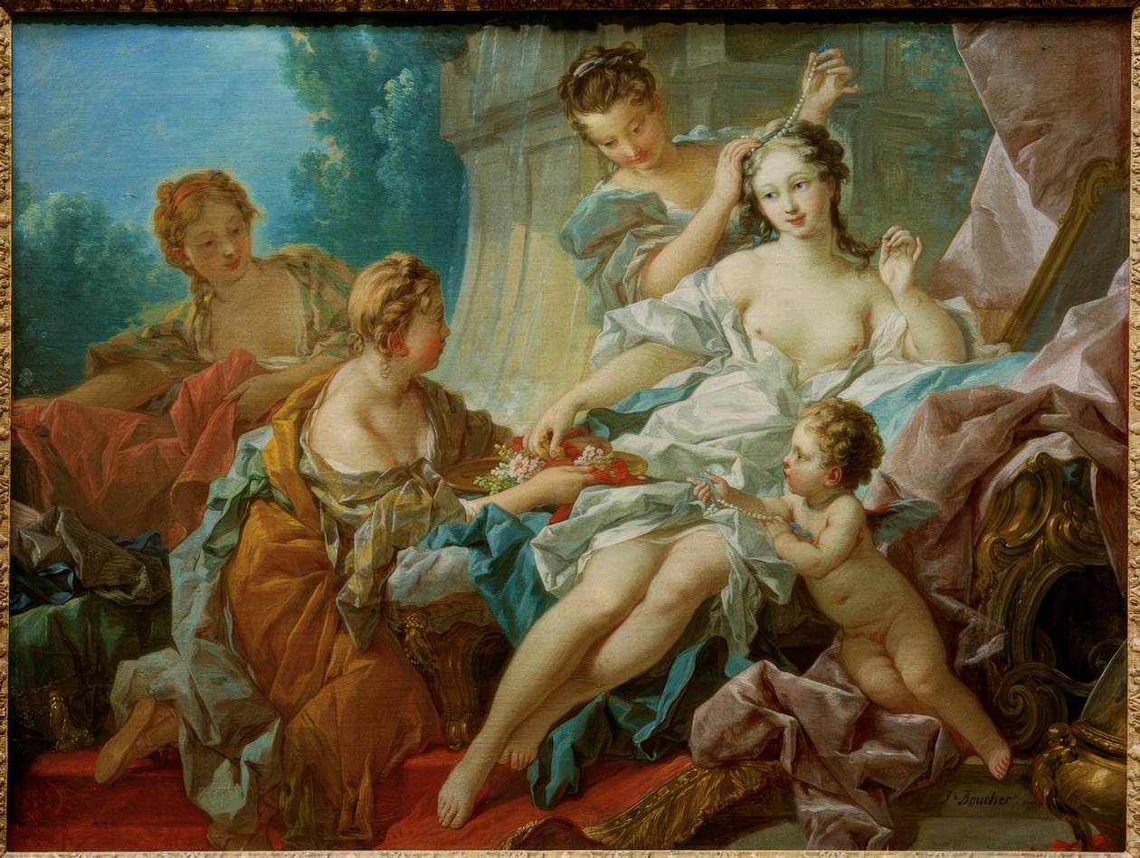 Venus sitt toalett av François Boucher