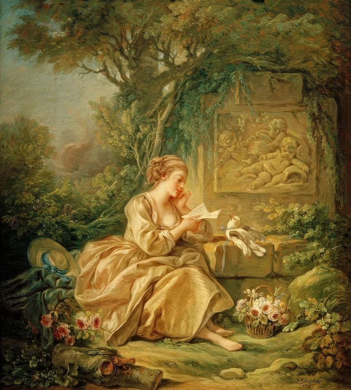 Den hemmelige beskjeden av François Boucher