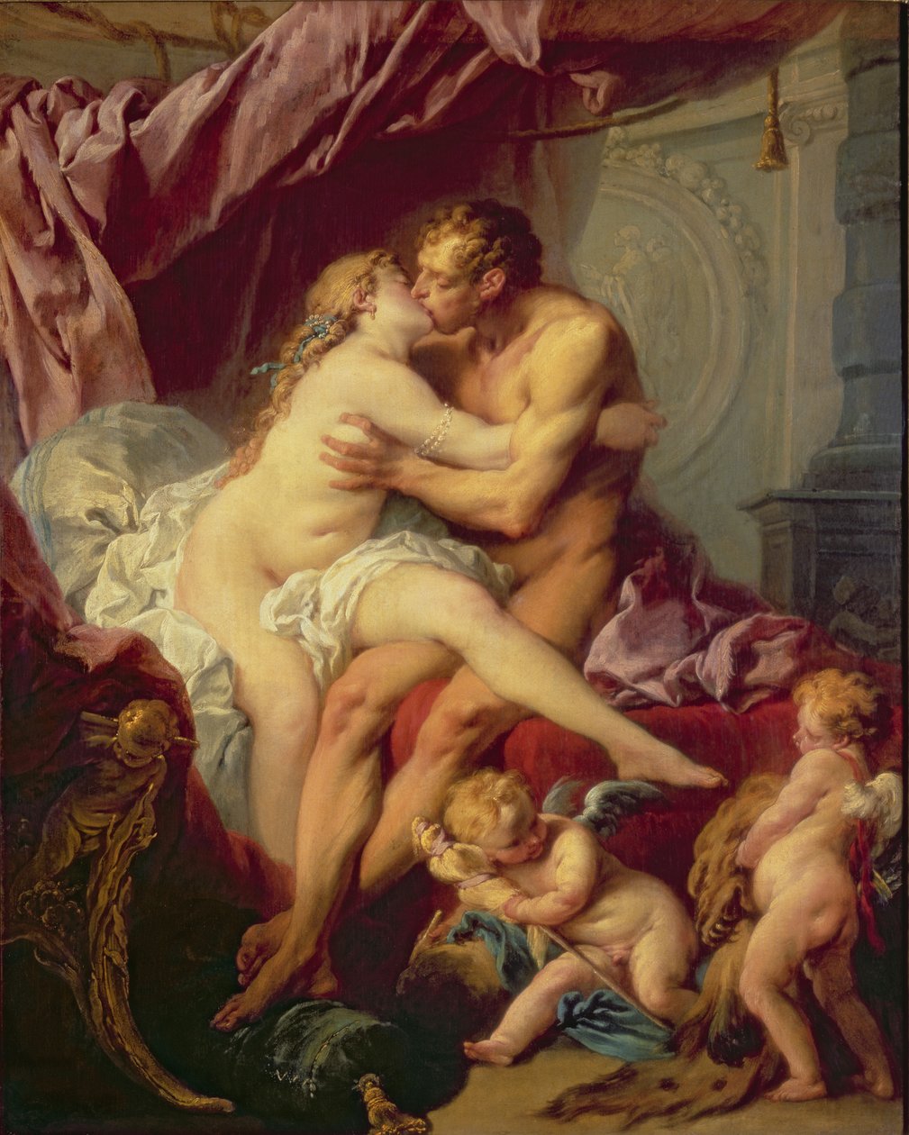 Hercules og Omphale av François Boucher