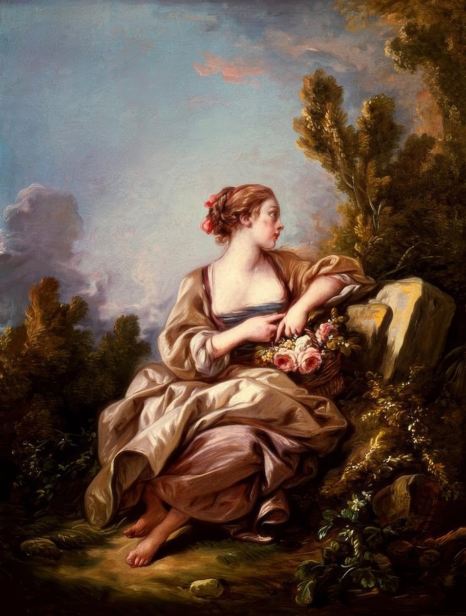 Den lille gartneren av François Boucher