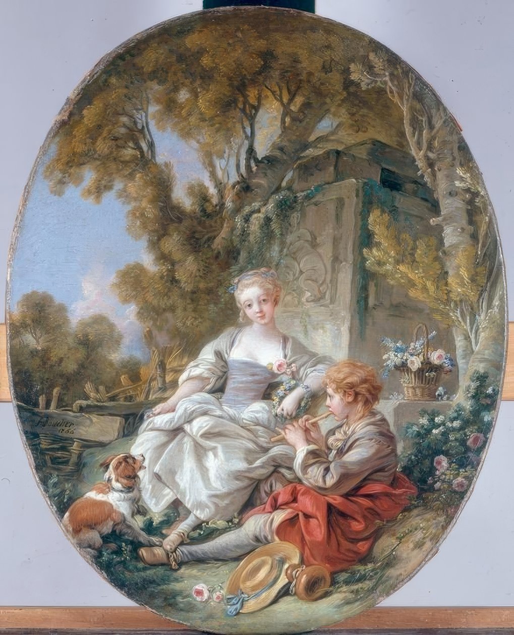 Flaggeolet-spilleren av François Boucher