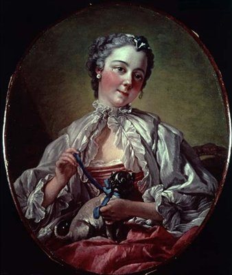 Madame Boucher, ca. 1743 (olje på lerret) av François Boucher