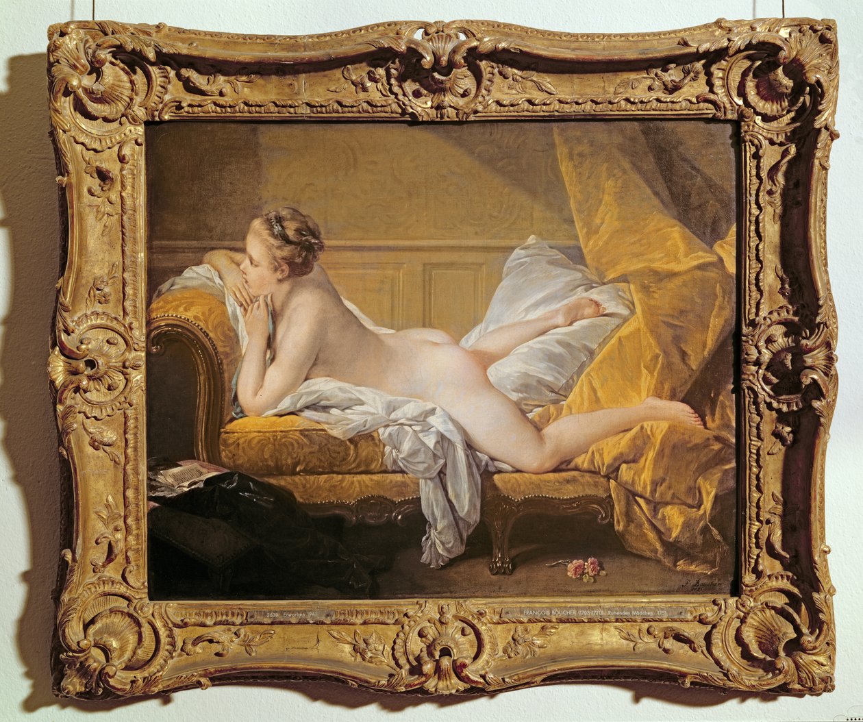 Liggende naken (Miss OMurphy) av François Boucher
