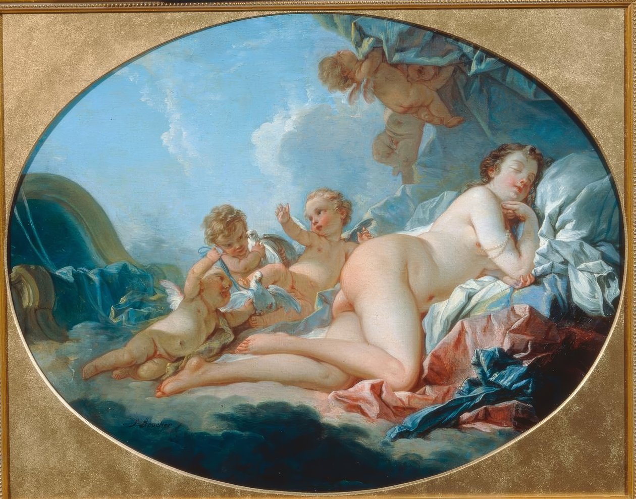 Sovende Venus av François Boucher
