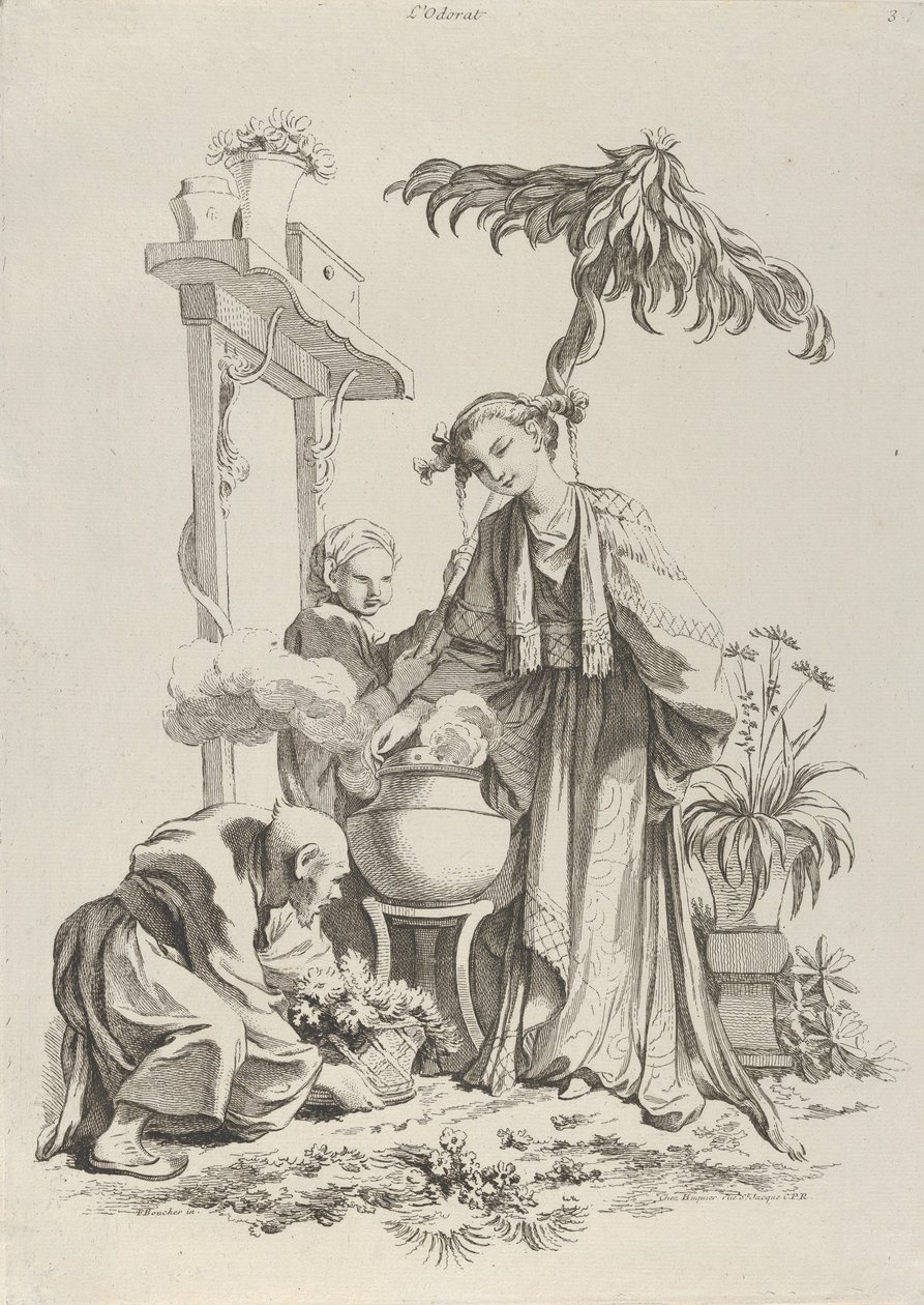Lukt, 1720-70. av François Boucher