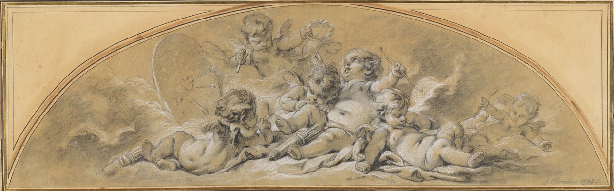 Bueskytingskonkurransen av François Boucher