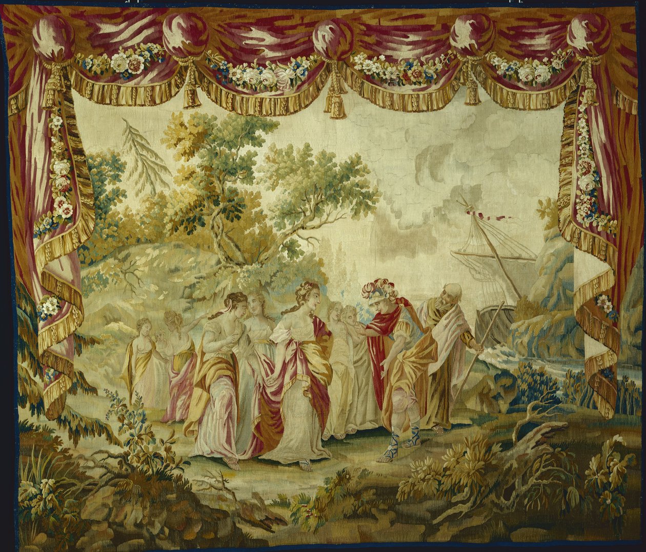 Ankomsten til Telemachus på Calypso