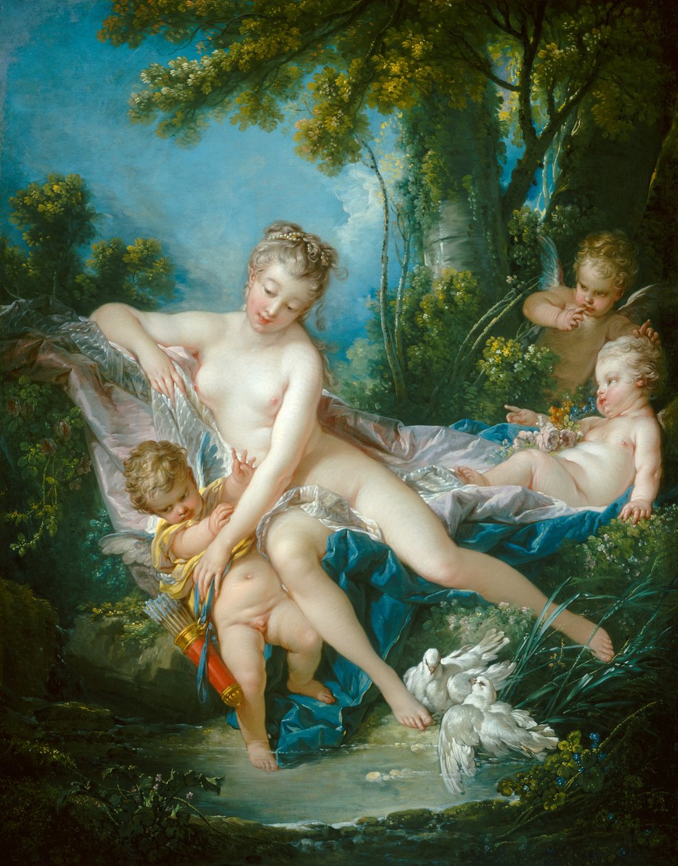 Venusbadet av François Boucher
