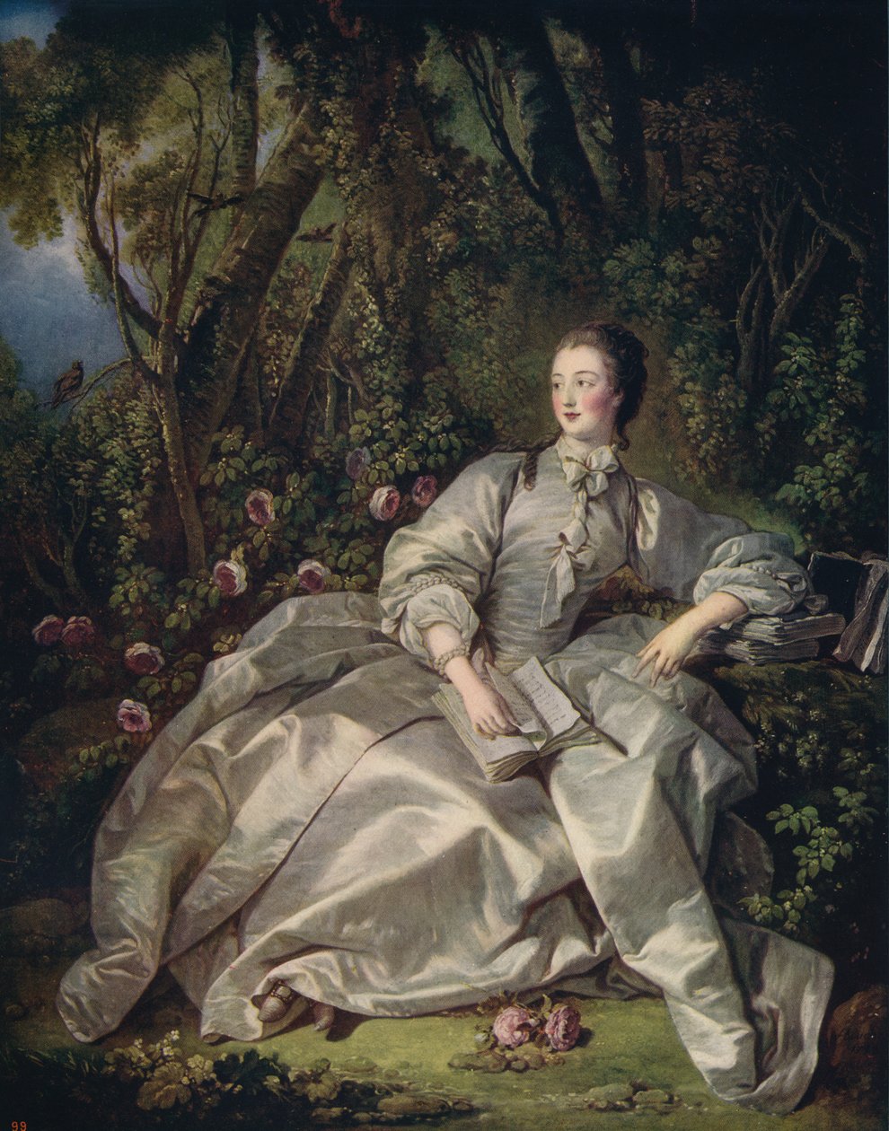 The Marquis De Pompadour, 1758, c1915 av François Boucher
