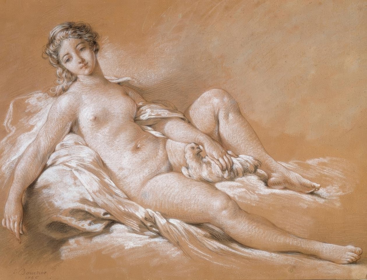 Kom til duen av François Boucher