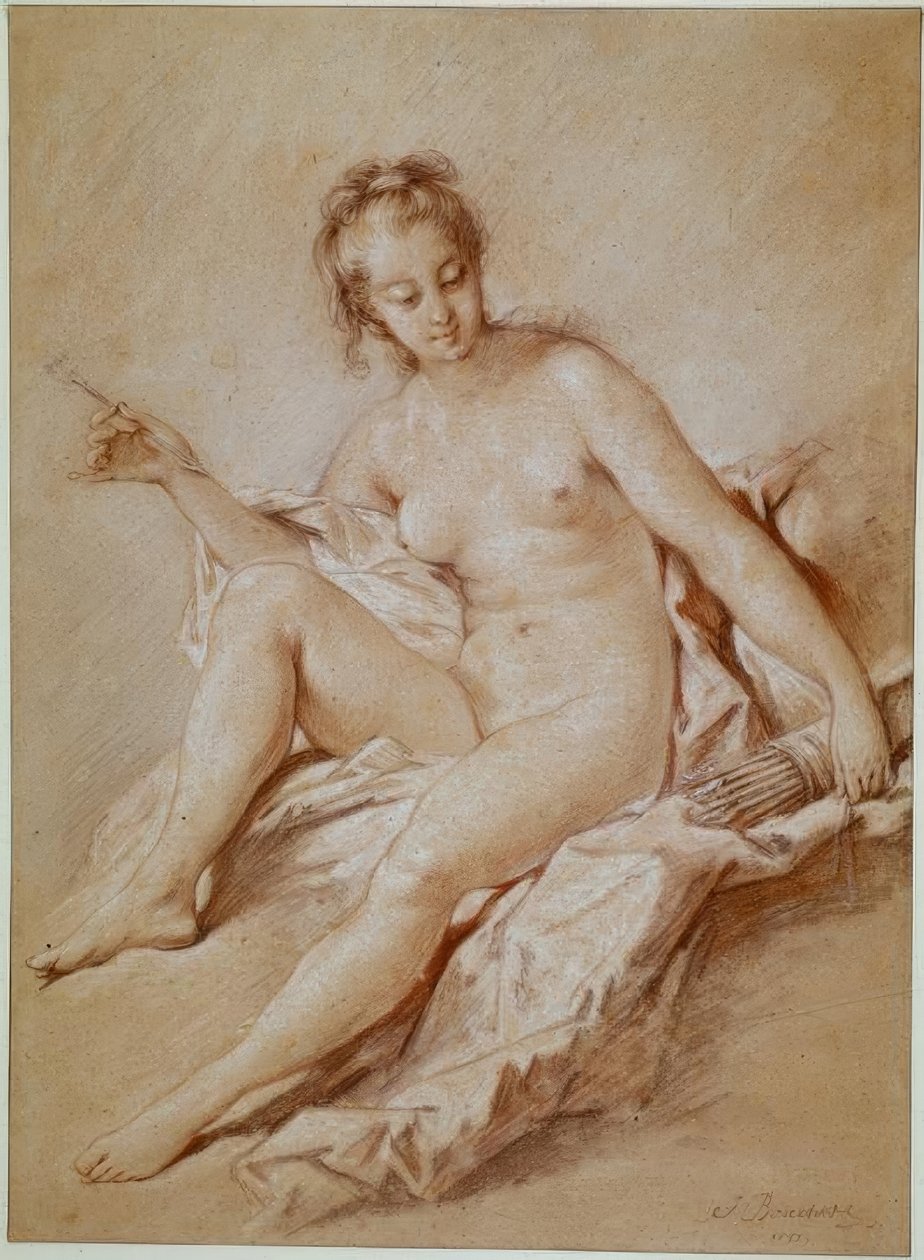 Venus med pil og kogger av François Boucher