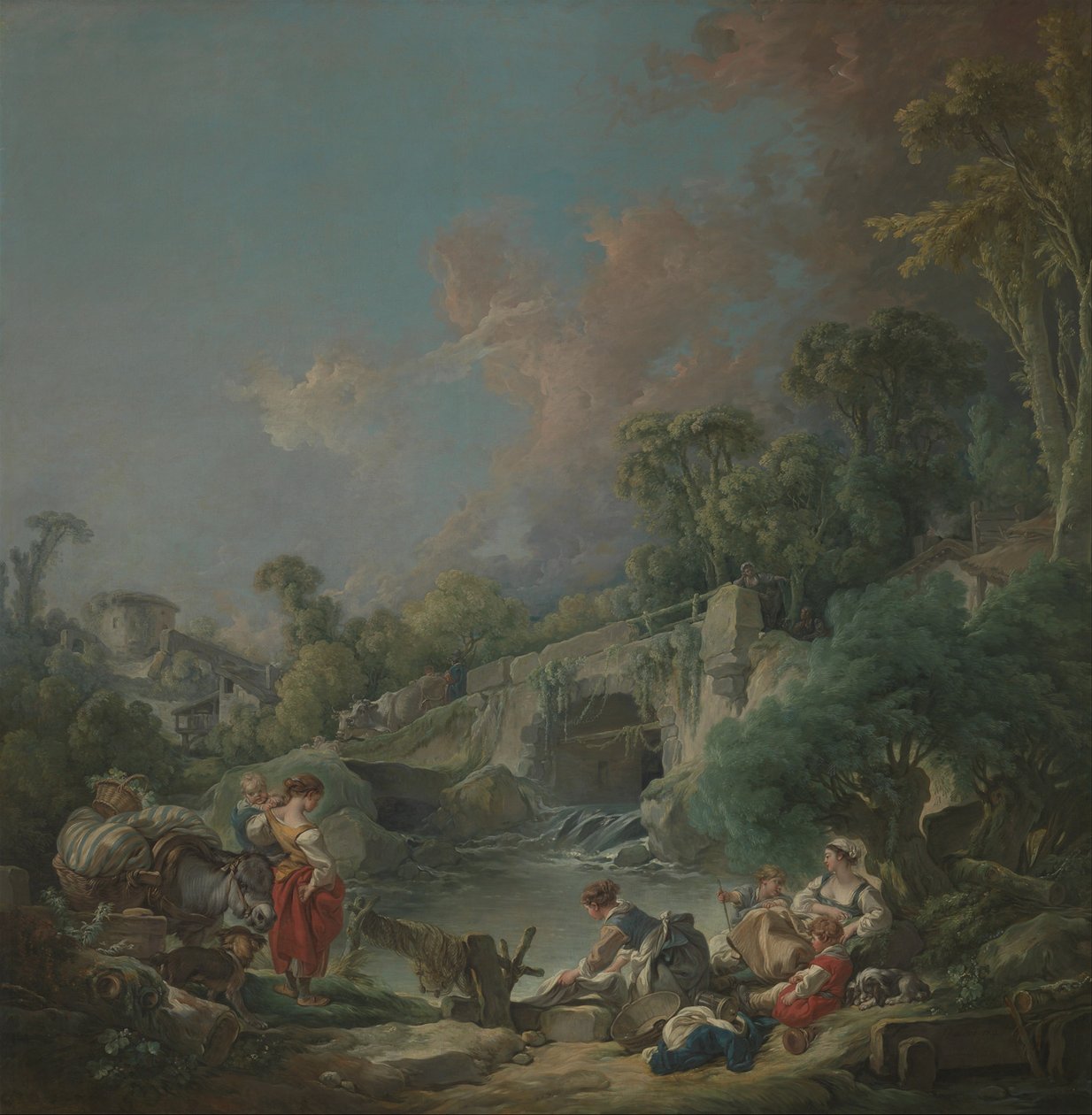 Vaskekoner, 1768 av François Boucher