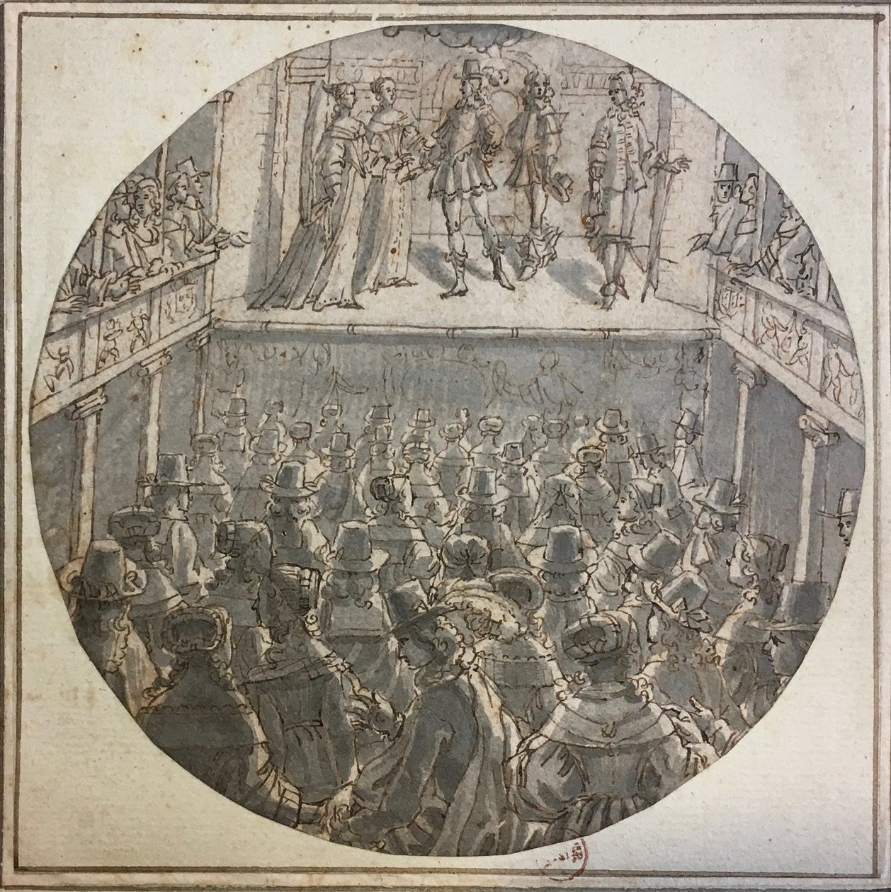 Komedien av Francois Chauveau