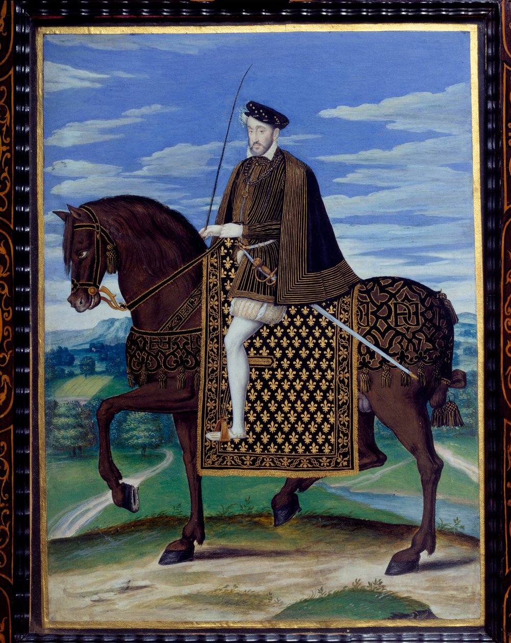 Rytterportrett av Henry II av François Clouet