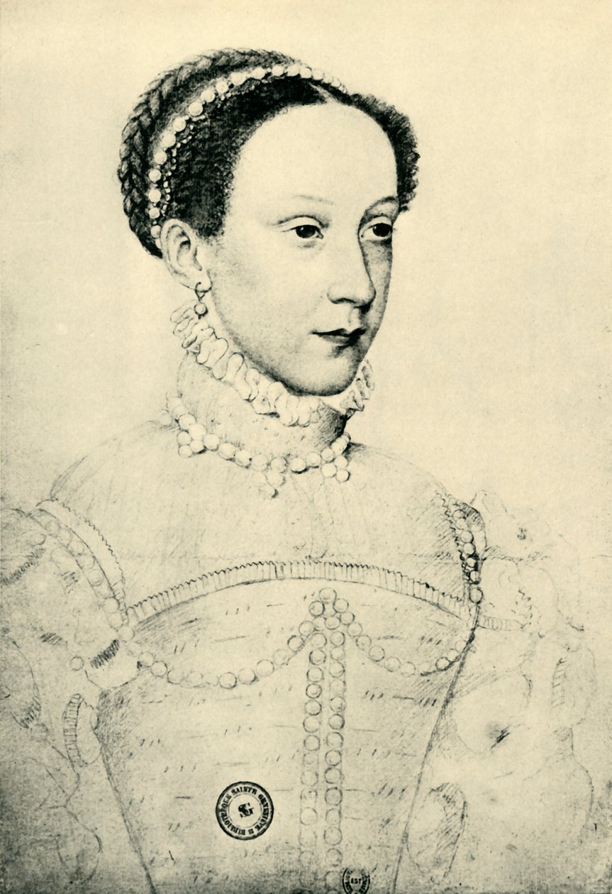 Mary, Queen of Scots, 1559, 1943. av François Clouet