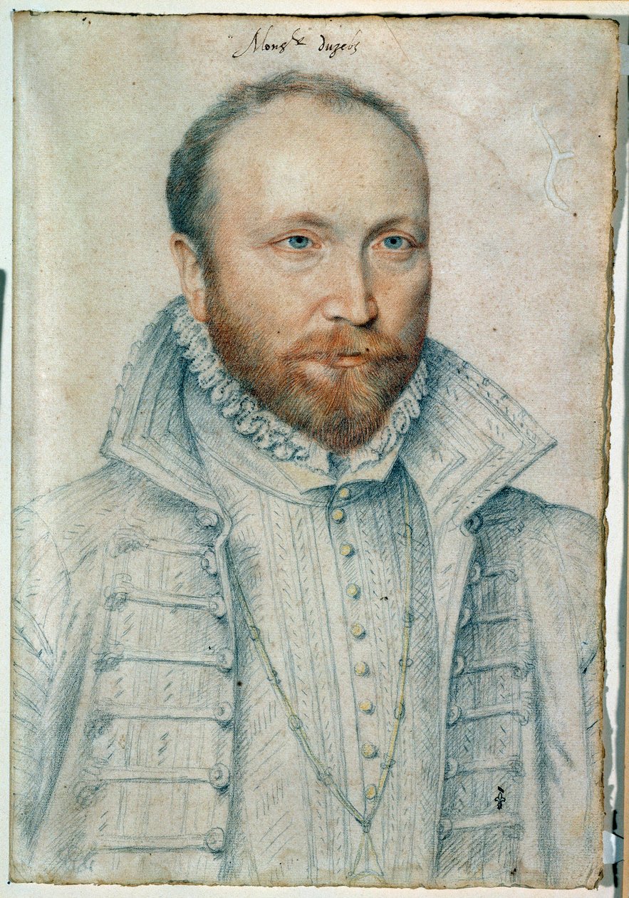 Portrett av Antoine de Crussol, første hertug av Uzes av François Clouet