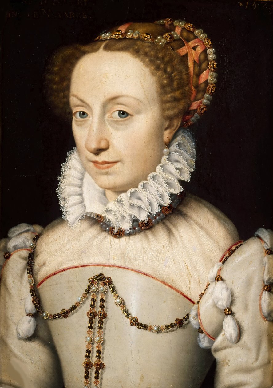 Portrett av Jeanne III av Navarra 1528-1572, 1570. av François Clouet