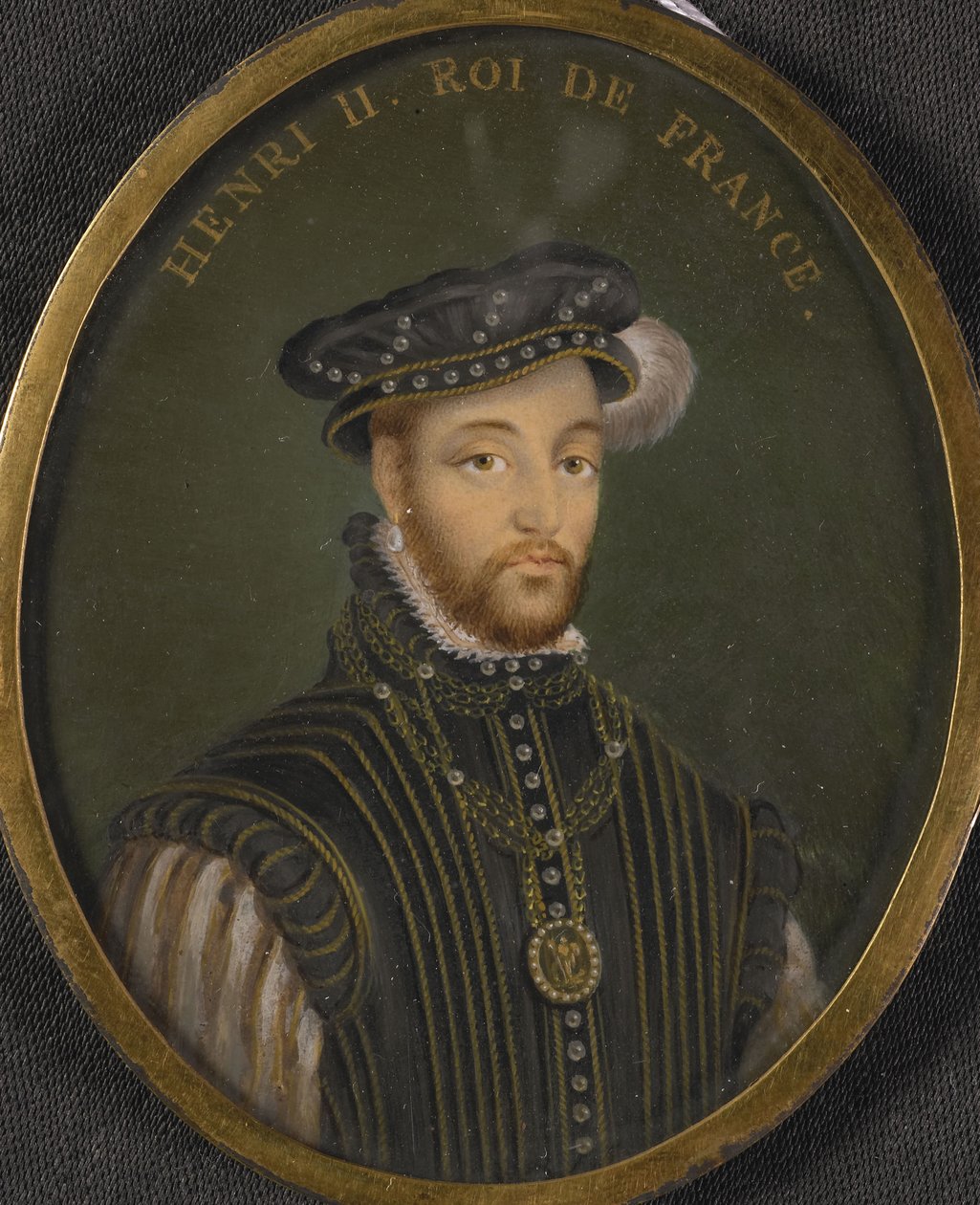 Portrett av kong Henry II av Frankrike Kopi av François Clouet