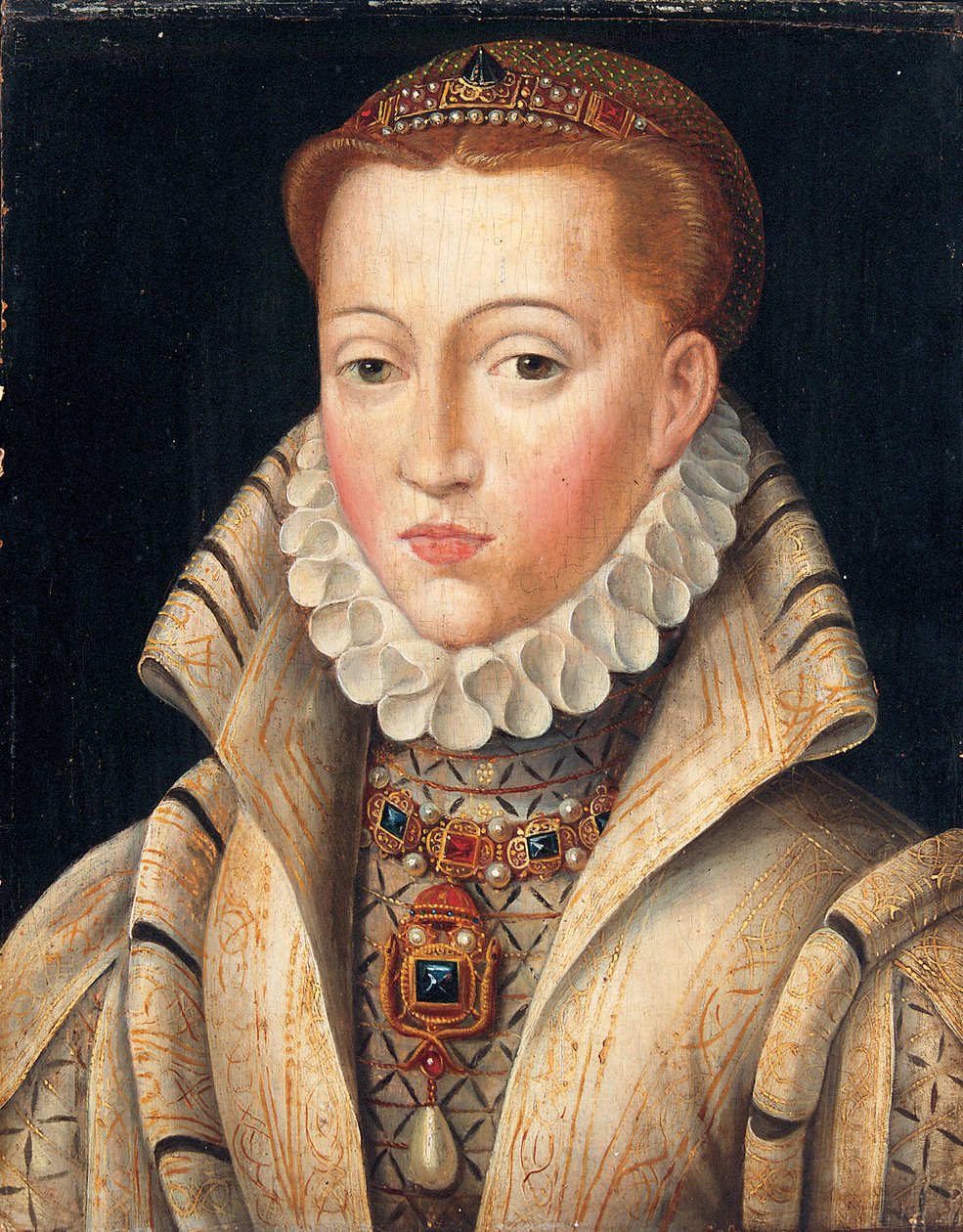 Portrett av en dame, tidligere identifisert som Lady Jane Gray av François Clouet