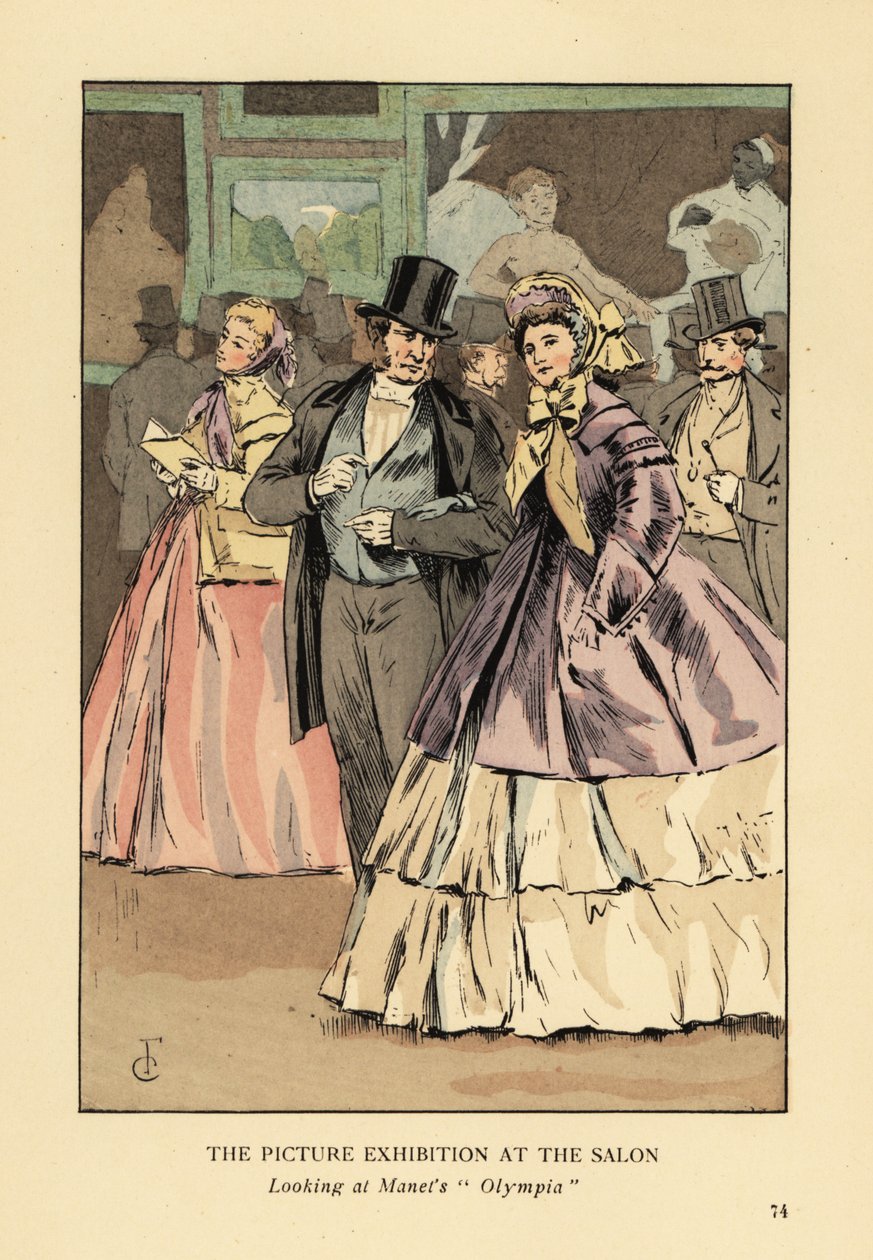 Bildeutstillingen i Paris-salongen av François Courboin