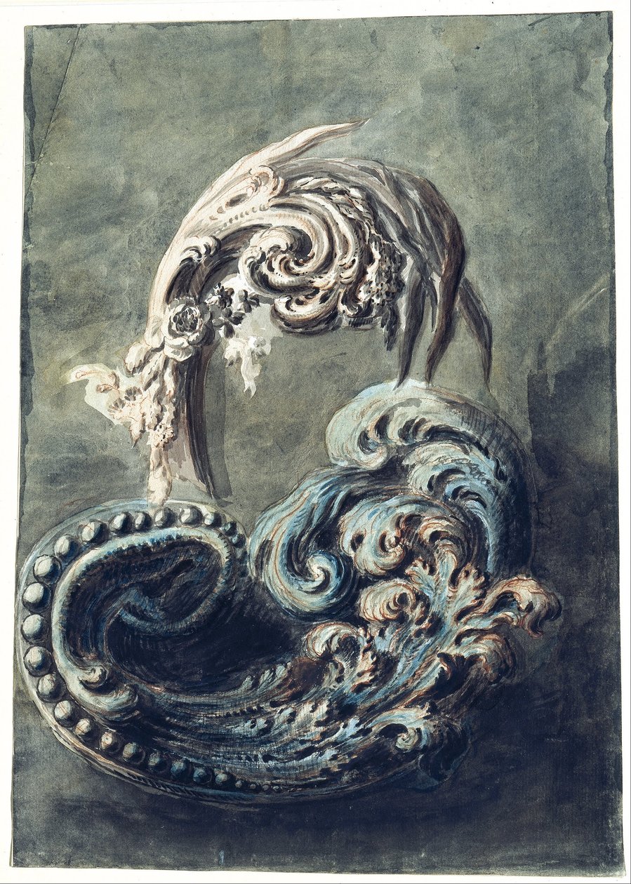 Bla Ornament av François Cuvilliés the Younger